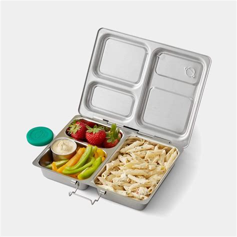 planetbox rover stainless steel lunch box|planetbox launch lunchbox.